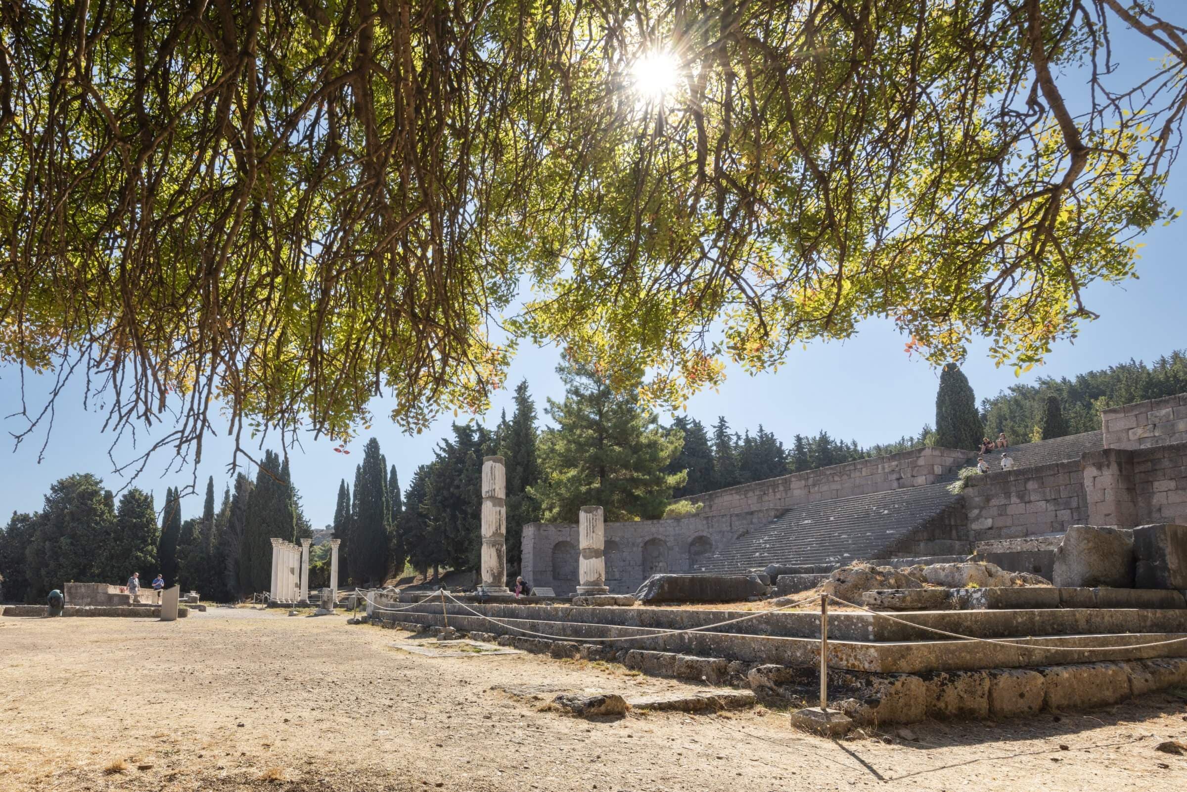 Screenshot of Greeka Roman Odeon page