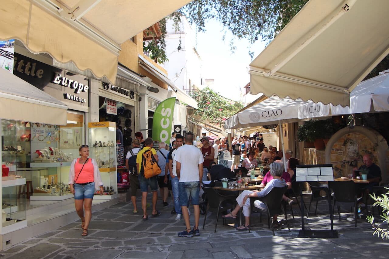 Screenshot of kos.gr Ancient Agora page