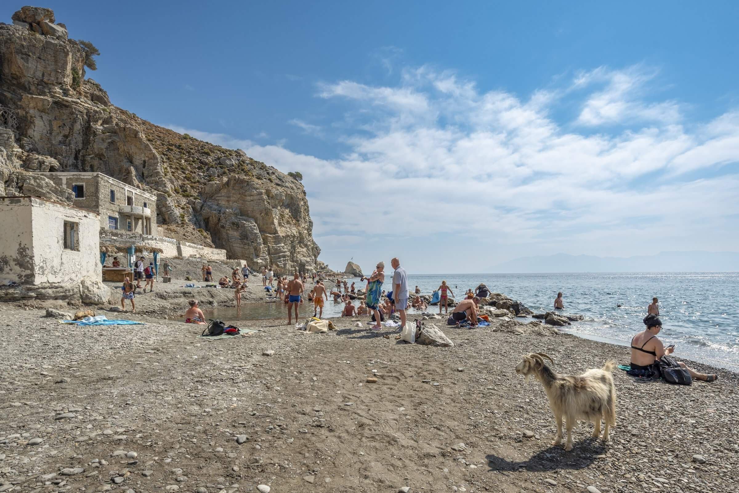 Screenshot of Greeka Therma beach page